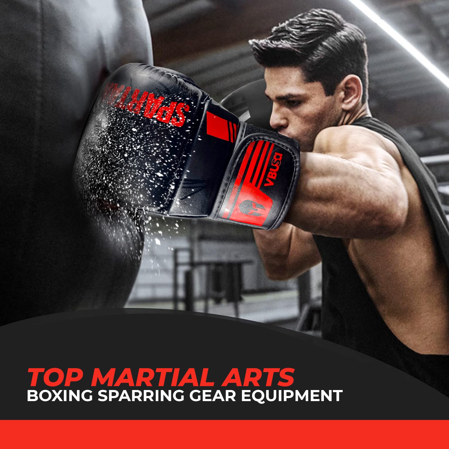 Boxing, MMA, Martial art, Karate Punching Bag Grip Straps