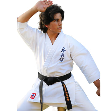 10 - OZ KYOKUSHIN KAN Heavyweight Karate Uniform COTTON BLEACHED