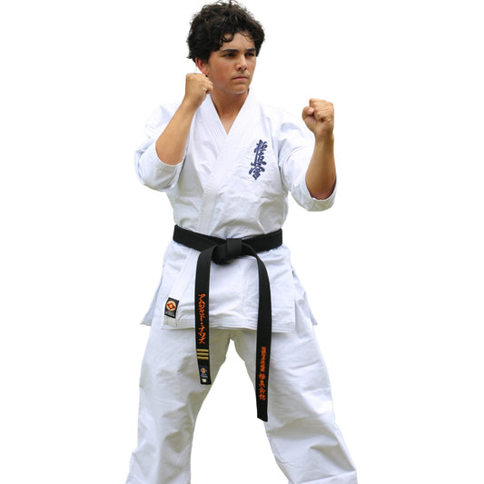 14 oz Cotton Canvas Unbleached heavy weight natural Kyokushin Uniform gi VICTOR BUDO USA