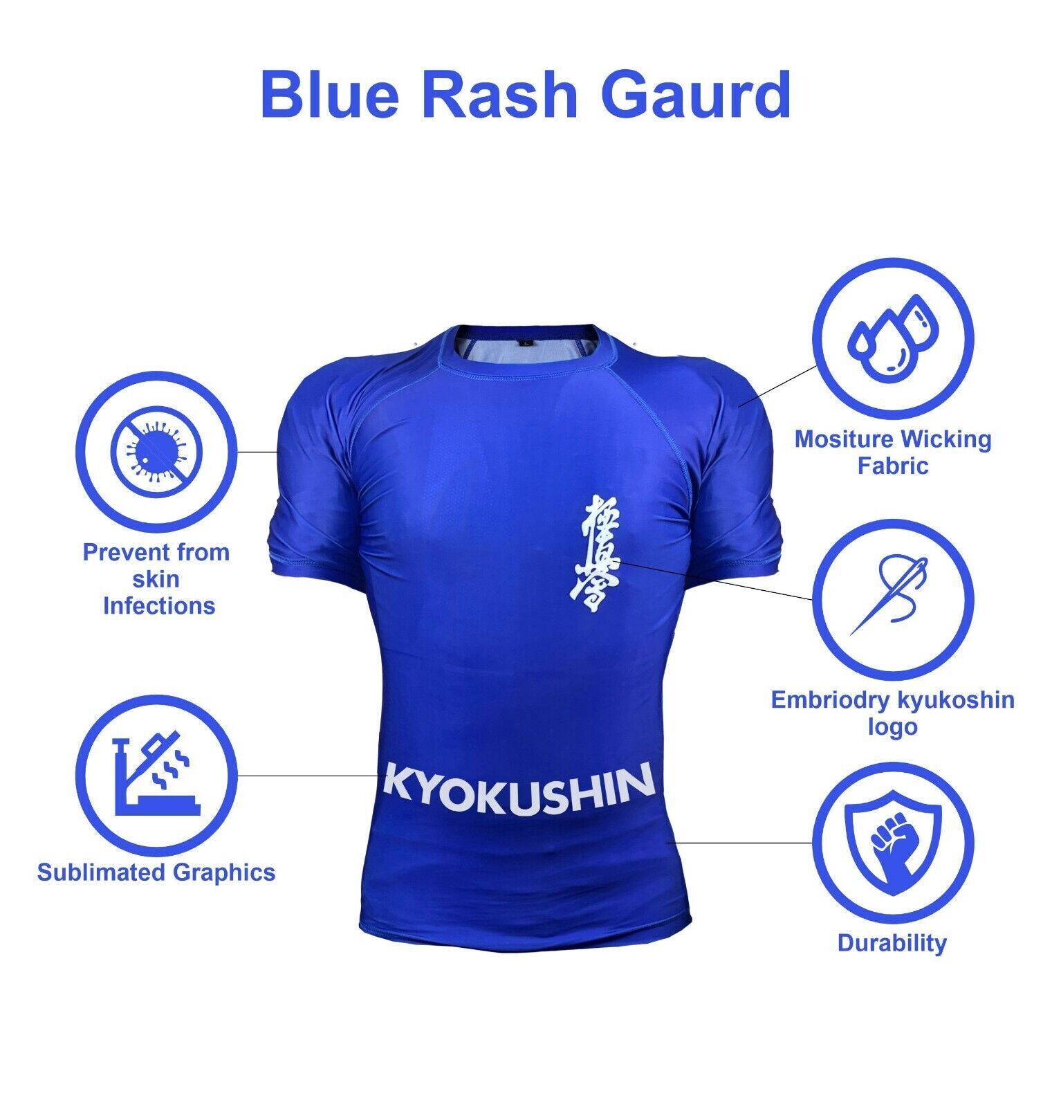 Kyokushin best bjj Rash Guards for mens