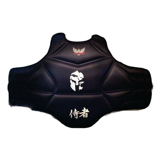 BOXING CHEST GUARD FOR SPARTAN MMA - BLACK