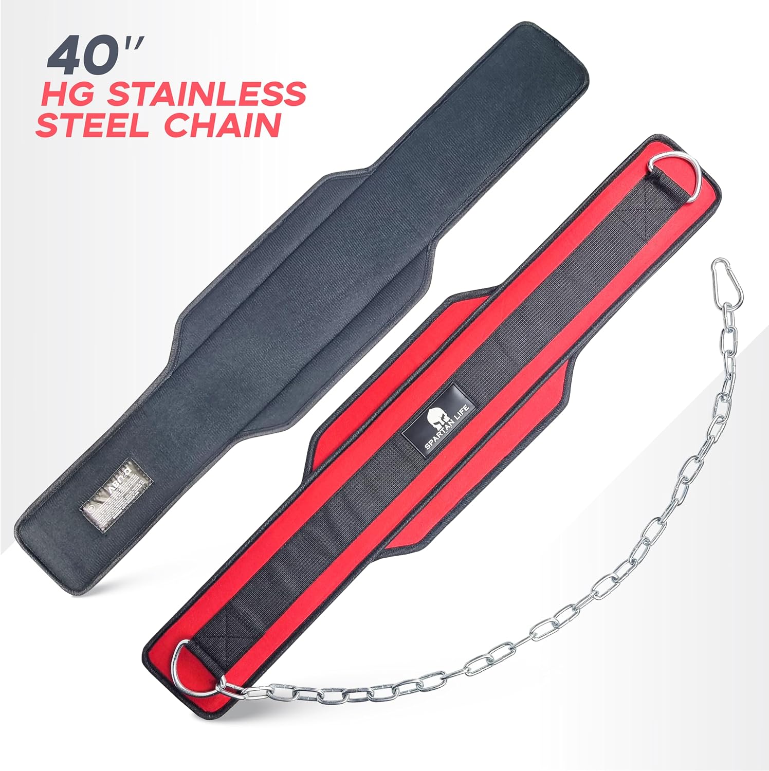 DIP BELT FOR SQUAT & GYM WORKOUT WITH COMFORTABLE NEOPRENE SUPPORT