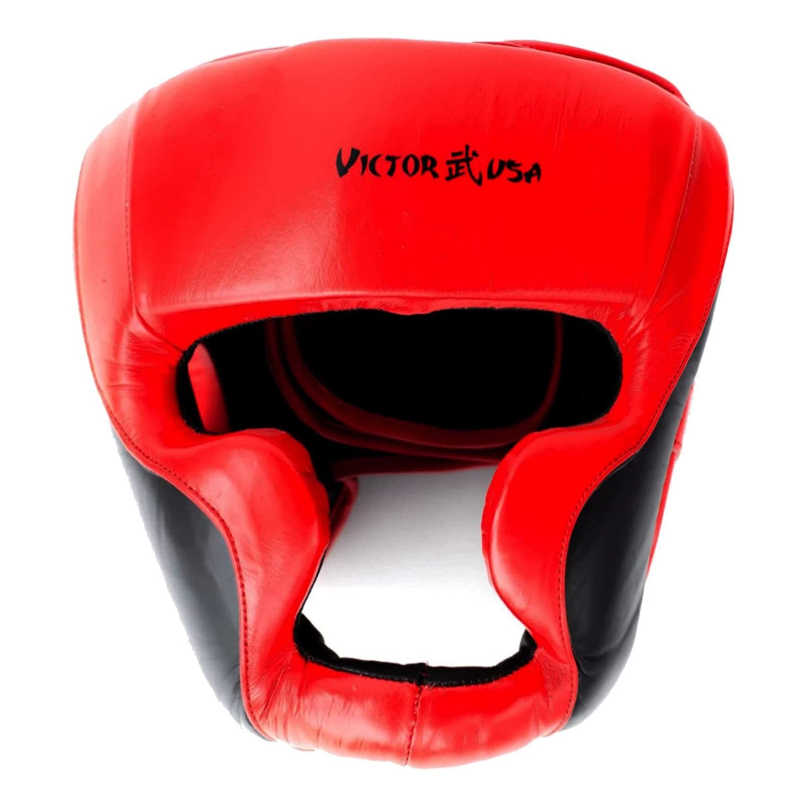 Victorbudo USA MMA Leather sparring gear Boxing Headgear