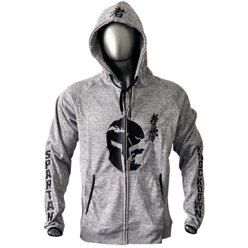 men-spartan-zipper-hoodie-grey-color-kyokushin