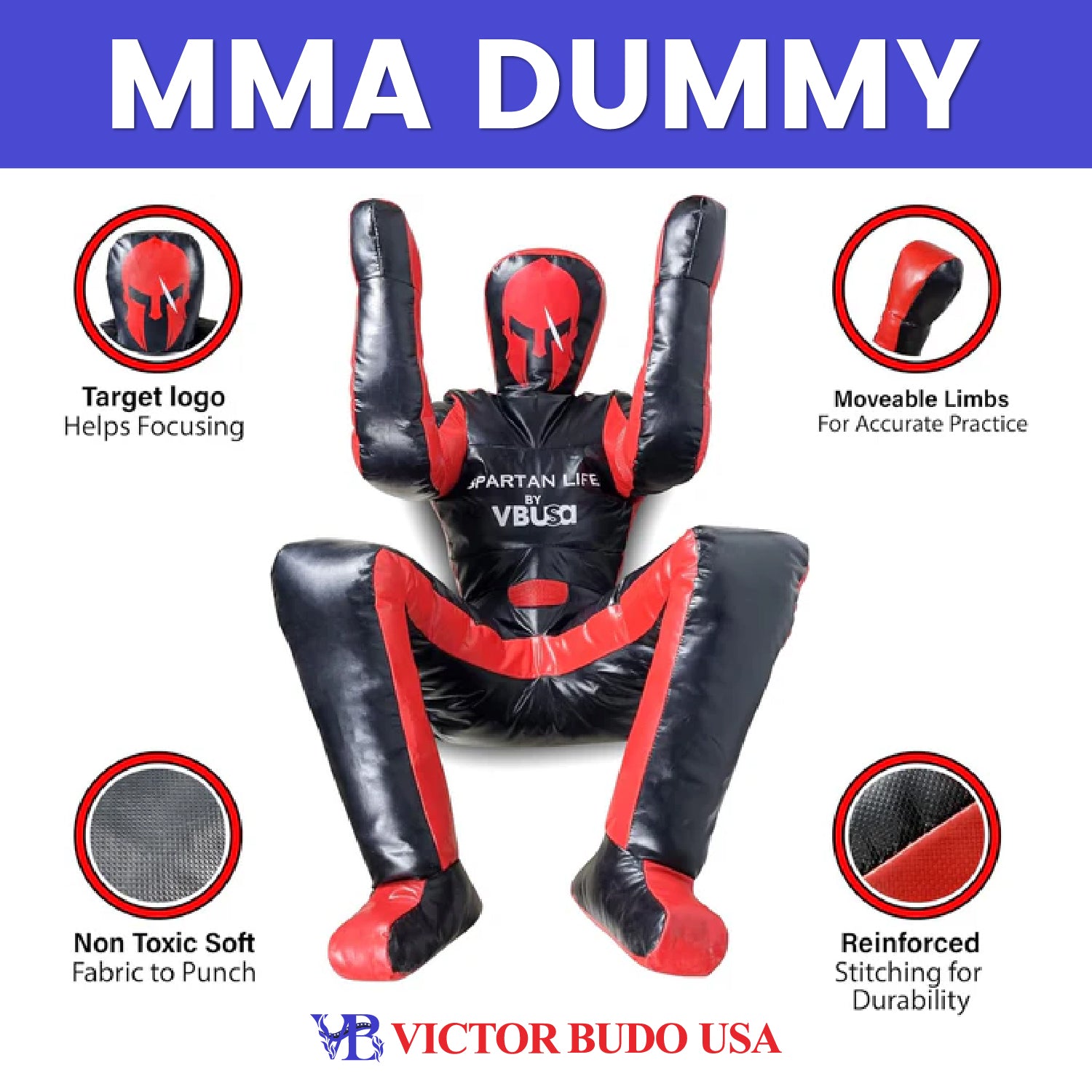 MMA Wrestling Dummy Victor Budo USA 