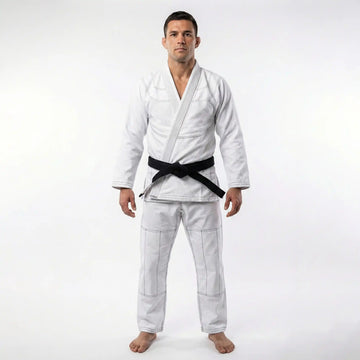 BJJ GI BRAZILIAN JIU JITSU KIMONO YOUTH HEMP BLEND WHITE  550 GSM