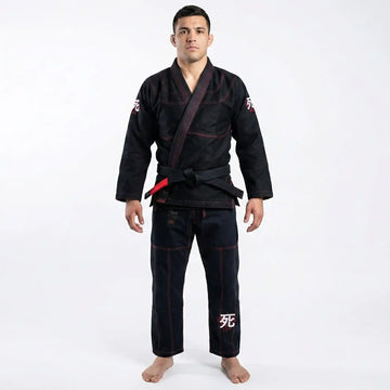 BRAZILIAN BLACK BJJ JIU JITSU GI UNIFORM -450GSM