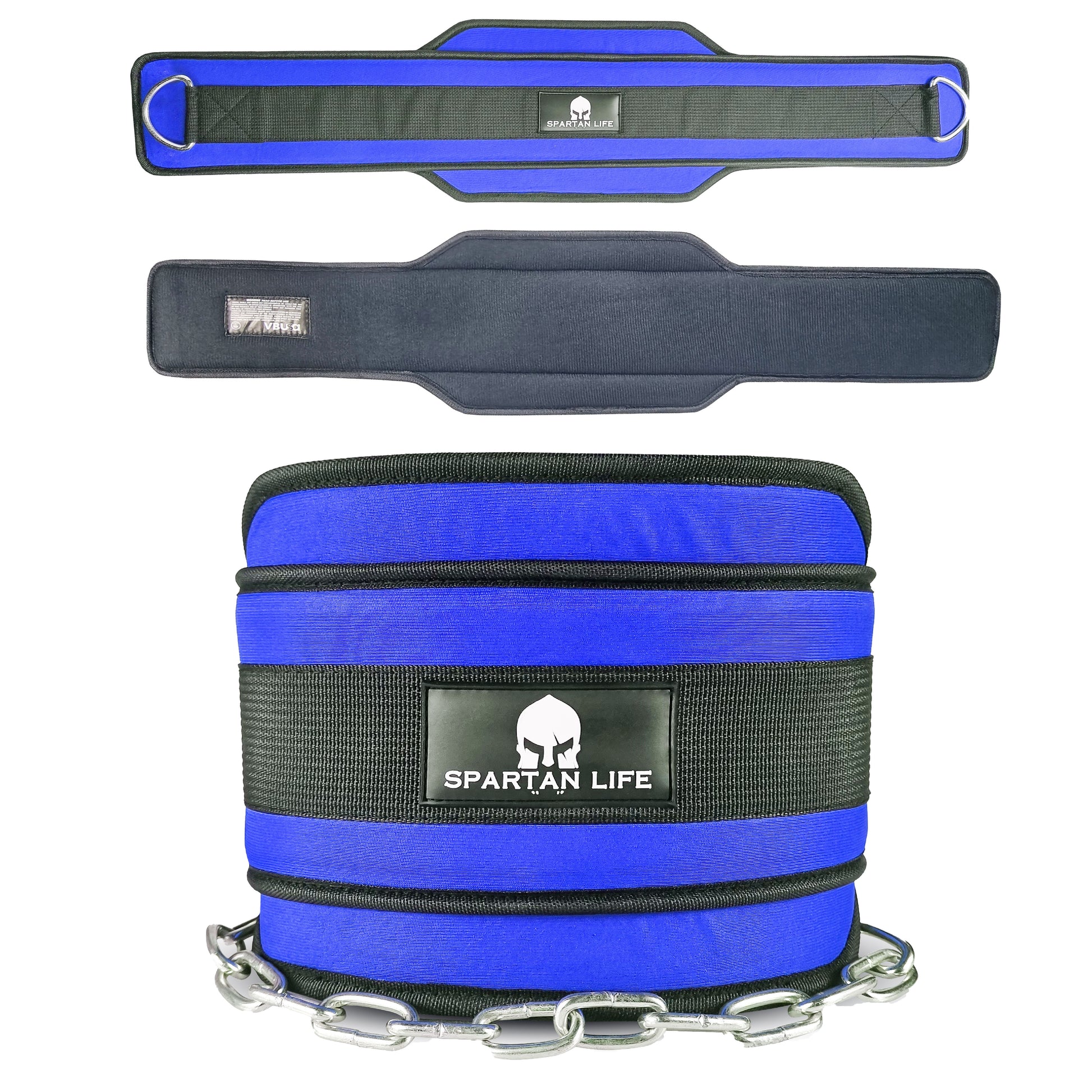 blue-weightlifting-belt-with-chain-for-pullup