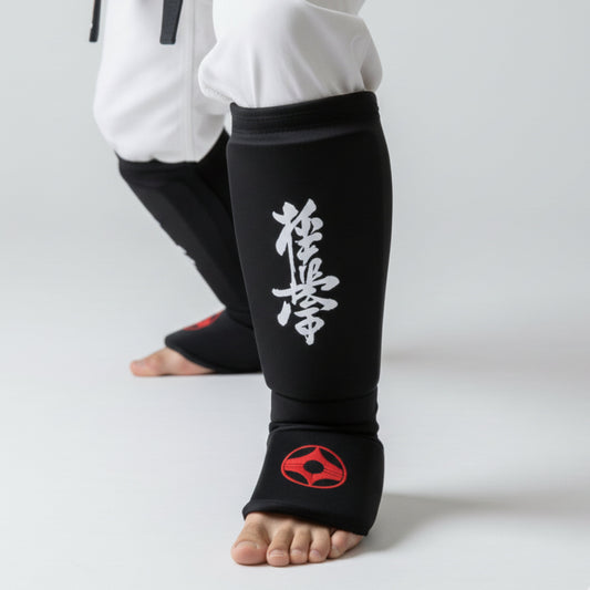 FABRICATED FOOT CURVED SHIN AND INSTEP GUARD