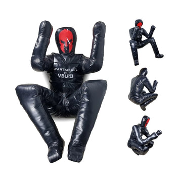GRAPPLING MMA TRAINING DUMMY SITTING POSITION UNFILLED VINYL - 180CM