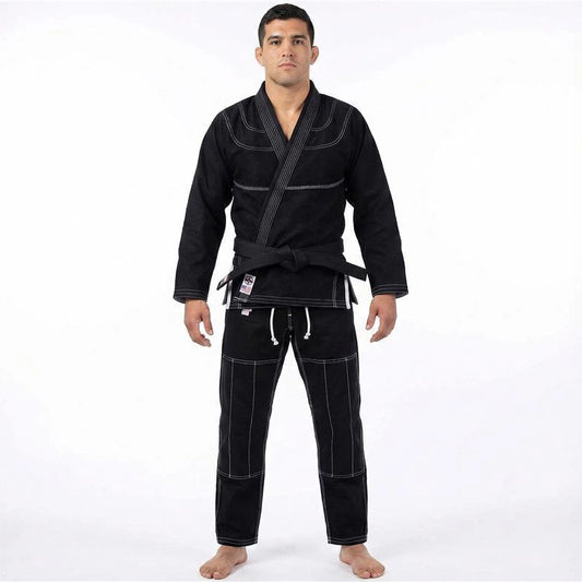 YOUTH HEMP BLEND BLACK BJJ GI | BRAZILIAN JIU-JITSU KIMONO 550 GSM