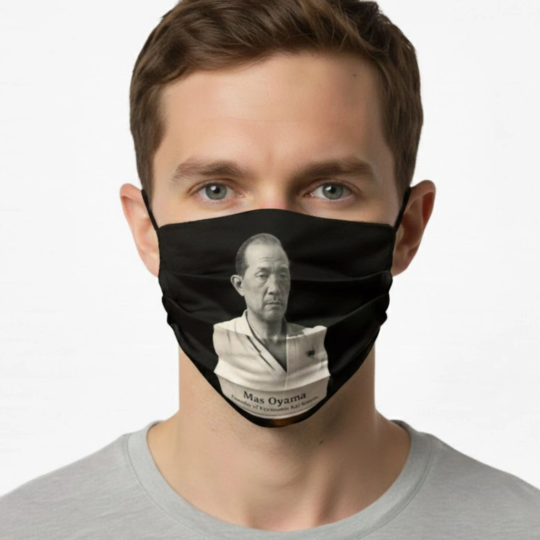 KYOKUSHIN KAI DOUBLE LAYER FACE MASKS - PACK OF 6 - BLACK