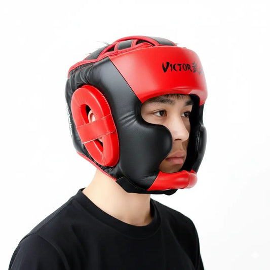 Victorbudo USA MMA Leather Headgear