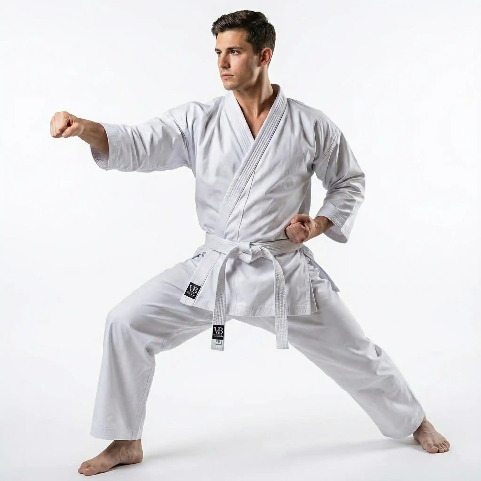 SHOTOKAN 8-OZ KARATE UNIFORM FOR KIDS & ADULTS
