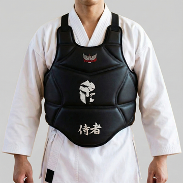 TAEKWONDO & BOXING CHEST GUARD FOR MMA TRAINING – SPARTAN PREMIUM QUALITY PROTECTIVE GEAR