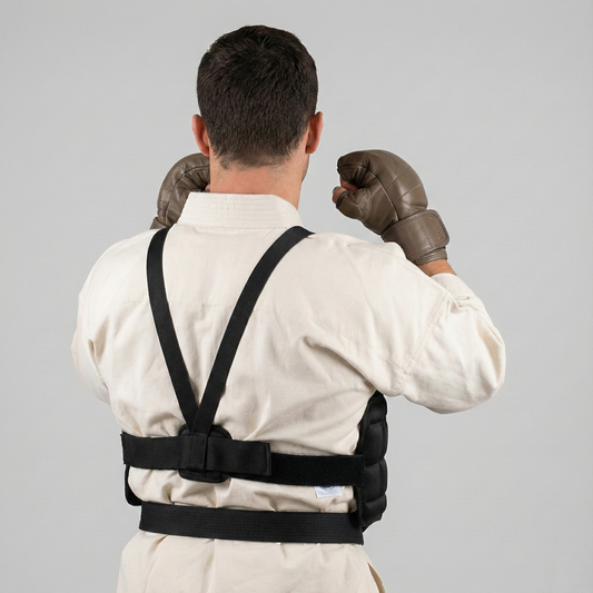 TAEKWONDO & BOXING CHEST GUARD FOR MMA TRAINING – SPARTAN PREMIUM QUALITY PROTECTIVE GEAR