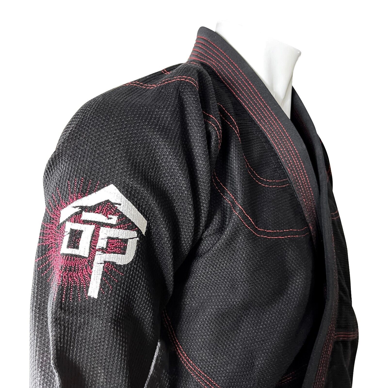 BRAZILIAN JUI JITSU GI UNIFORM BLACK - 450GSM