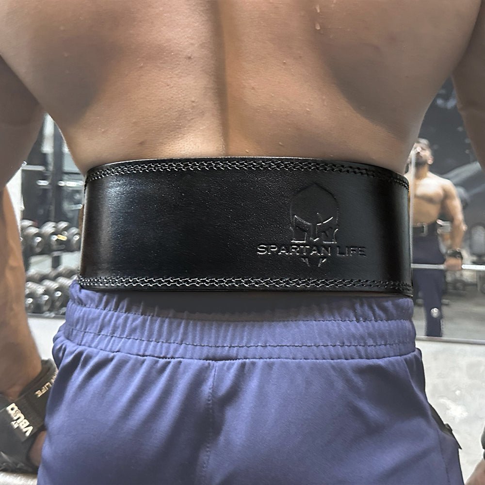 GENUINE LEATHER UNISEX SELF LOCKING BELT FOR FUNCTIONAL FITNESS