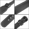 GENUINE LEATHER UNISEX SELF LOCKING BELT FOR FUNCTIONAL FITNESS