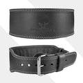 GENUINE LEATHER UNISEX SELF LOCKING BELT FOR FUNCTIONAL FITNESS