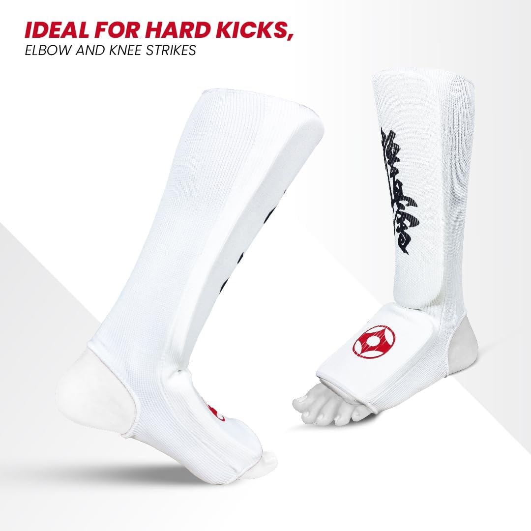 KYOKUSHIN FOOT SHIN & INSTEP GUARD FOR UNBEATABLE KICKS