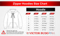  Victorbudo USA Men's zip up  Karate Hoodies for mens 