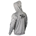 MEN SPARTAN FULL ZIPPER HOODIE GREY COLOR