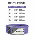 RUSTIC SERIES BJJ BELTS COLORFUL