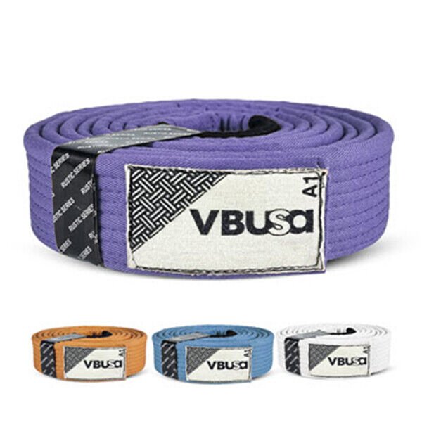 RUSTIC SERIES BJJ BELTS COLORFUL