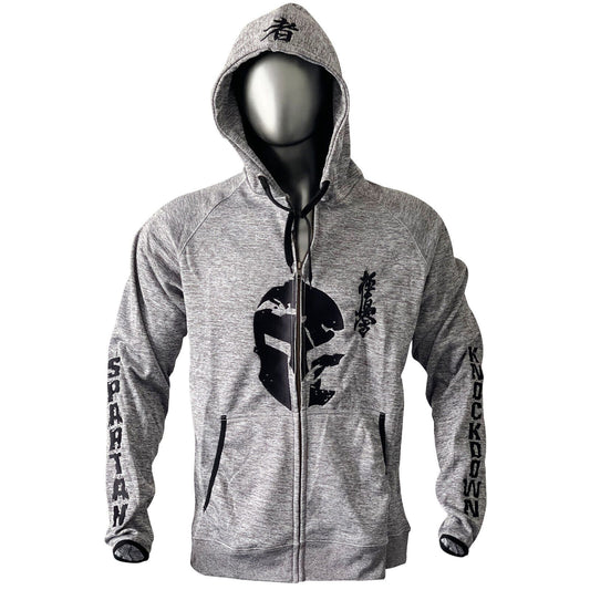 men-spartan-zipper-hoodie-grey-color-kyokushin